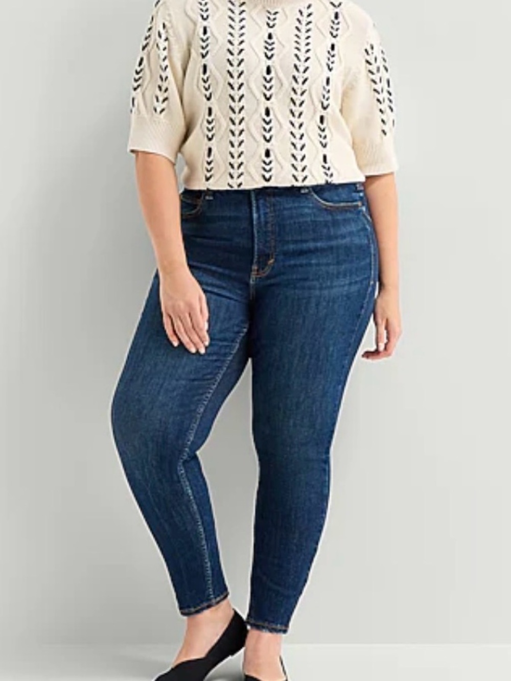 A.N.A High Rise Skinny Fit Ankle Jean size 16, NWT